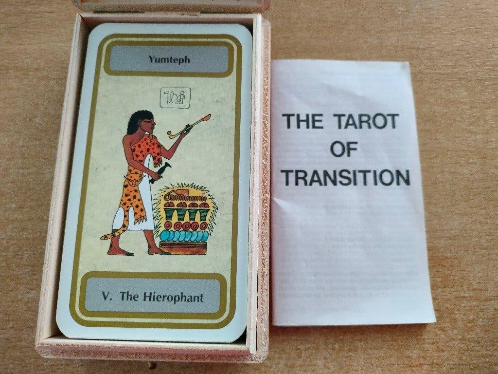 Tarot of Transition 1983 - Égypte / Egypte - Carta Mundi, Tarot of Kaarten leggen, Overige typen, Nieuw, Ophalen of Verzenden