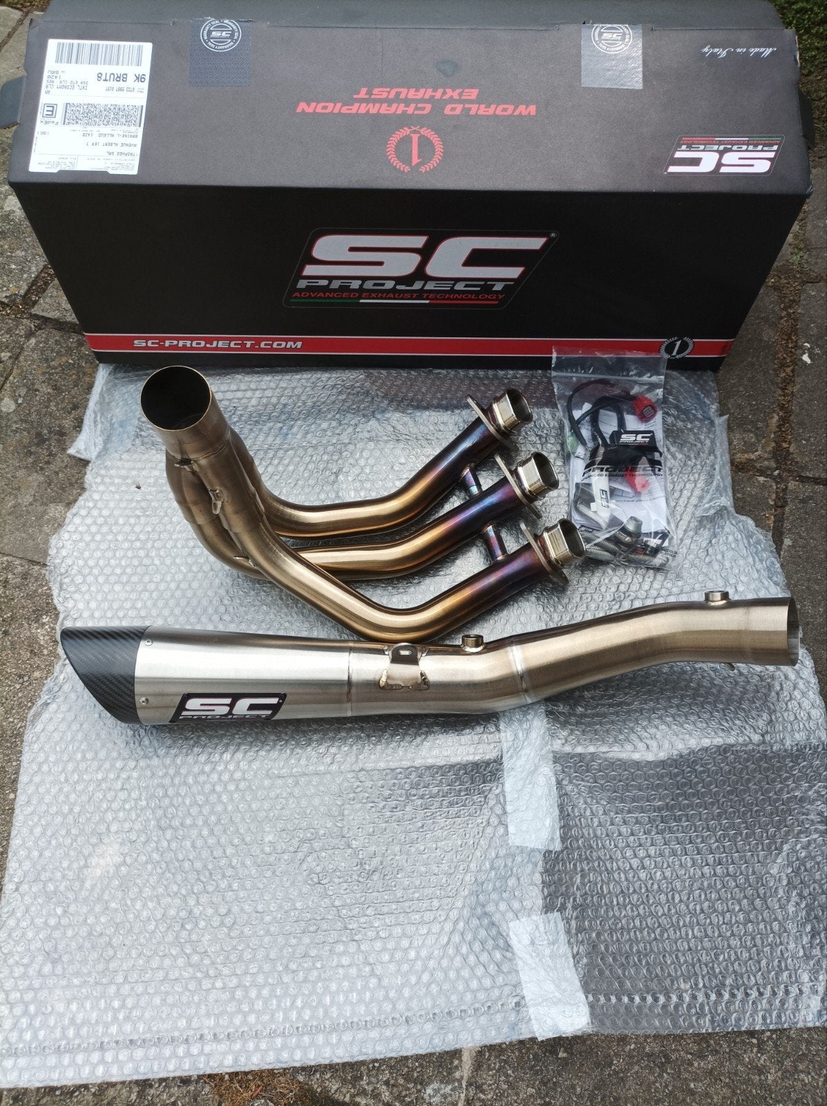 sc project S1 euro 5+ 2024-2026 Triumph street triple, Motoren, Particulier, Nieuw