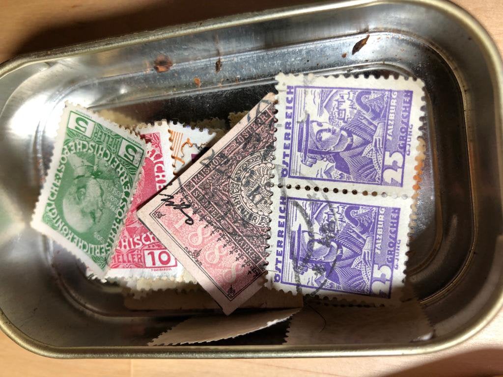 Postzegelverzameling 1890-1970 - internationale + België, Ophalen of Verzenden