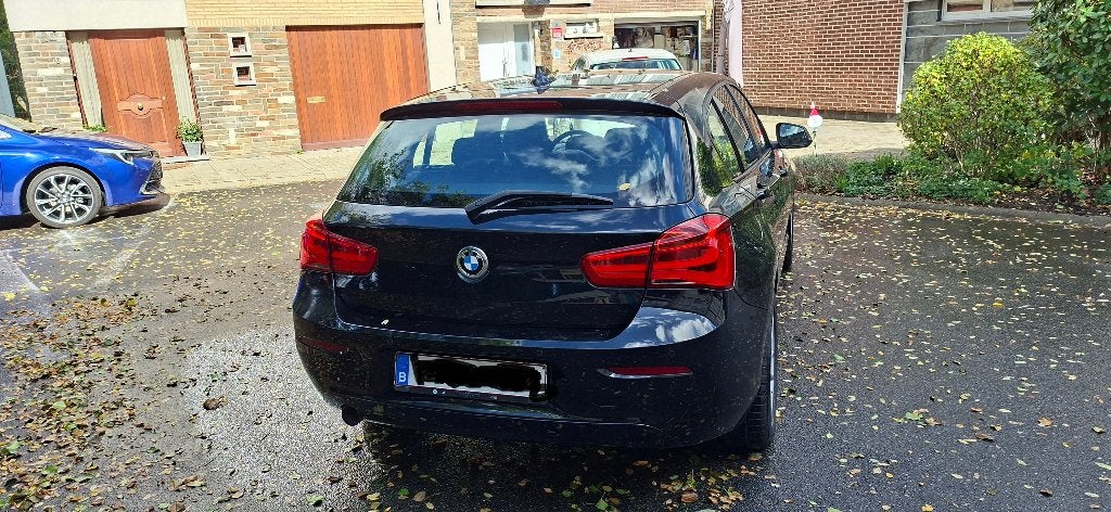 Bmw 116i, Auto's, 4 cilinders, Zwart, 5 deurs, Particulier