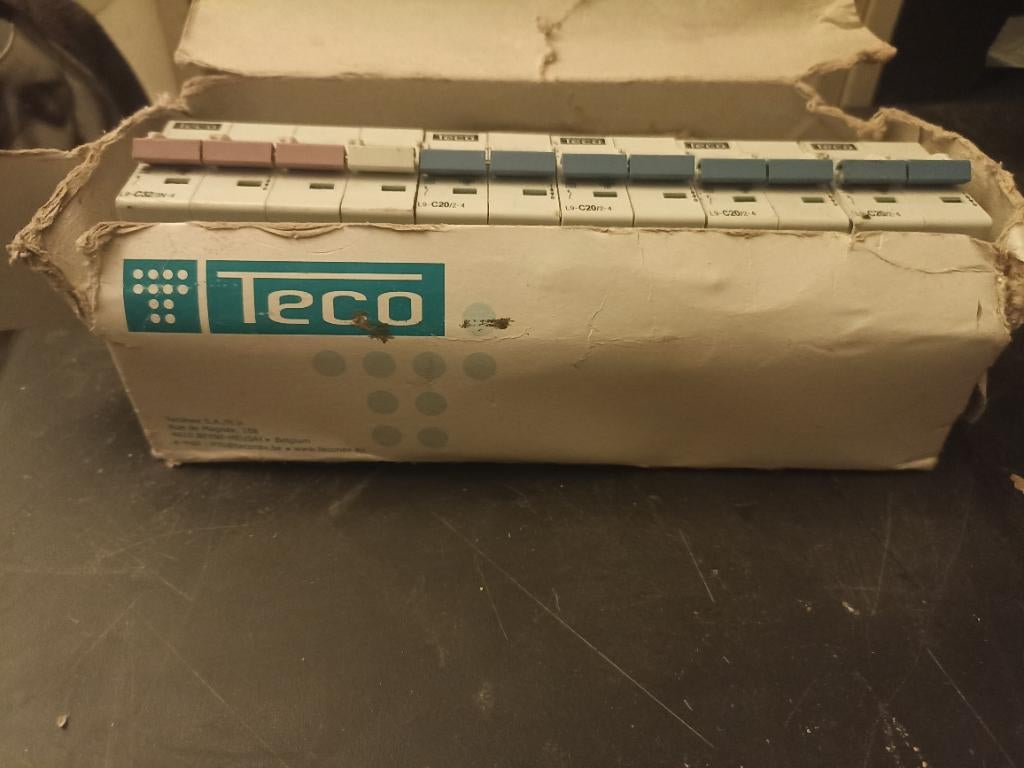 TECO automatische schakelaars, Doe-het-zelf en Bouw, Ophalen of Verzenden, Nieuw, Schakelaar