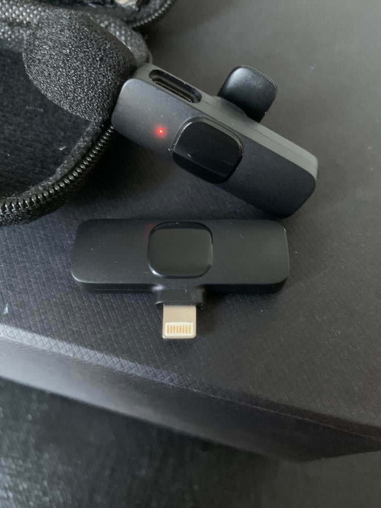 Apple Lightning draadloze Bluetooth Lavalier-microfoon - set, Ophalen of Verzenden, Nieuw