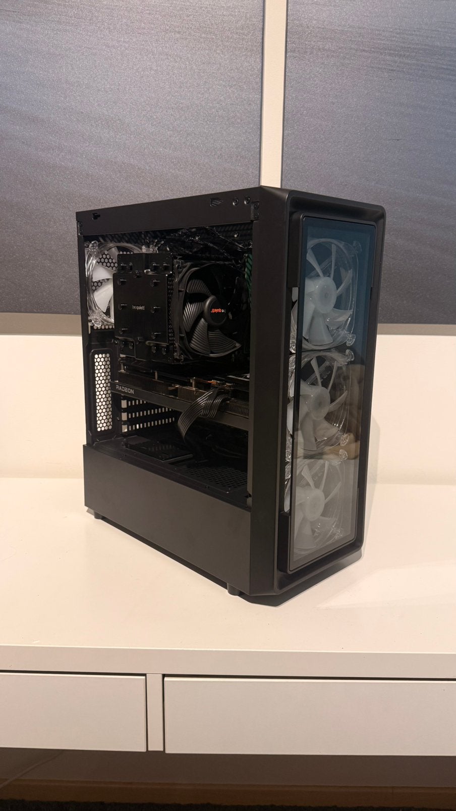 PC de jeu puissant :AMD Ryzen 7 5800X/ RX7700XT/32 Go de RAM, Enlèvement, Comme neuf, Gaming, SSD