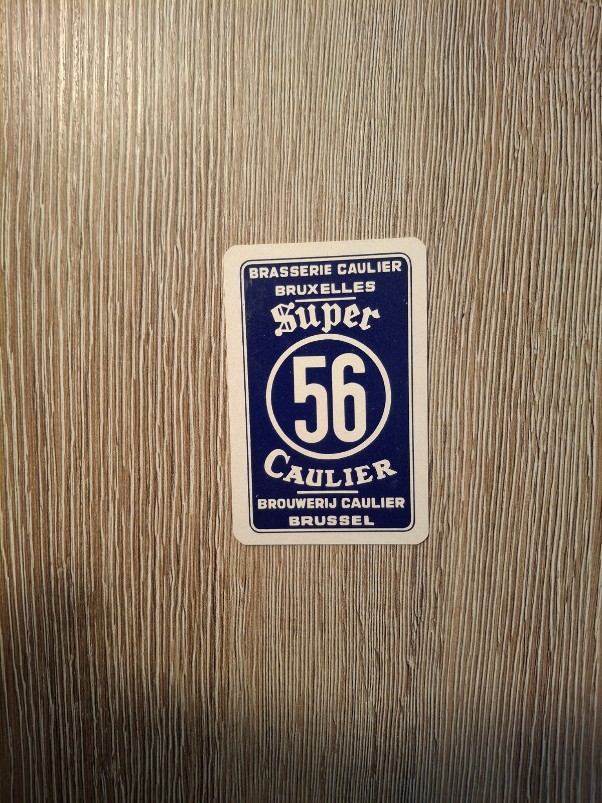 oude speelkaart super caulier, Verzamelen, Speelkaarten, Jokers en Kwartetten, Ophalen of Verzenden