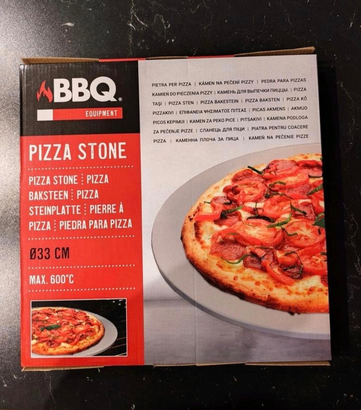 pizza steen  bbq, Tuin en Terras, Barbecue-accessoires, Ophalen, Nieuw