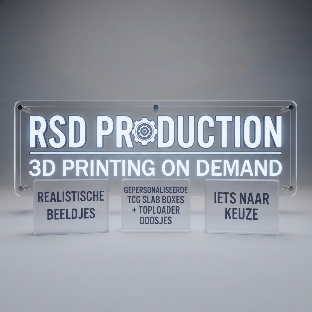 3d printing on demand, Ophalen of Verzenden