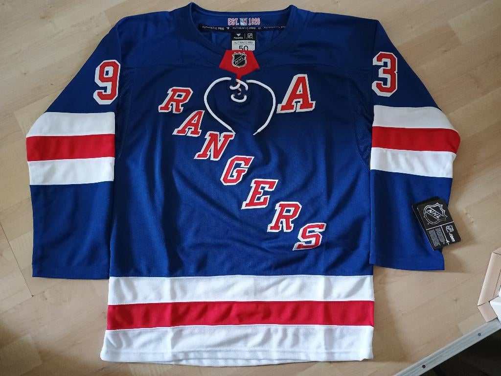 New York Rangers Jersey Zibanejad maat: M, Enlèvement ou Envoi, Neuf, Vêtements