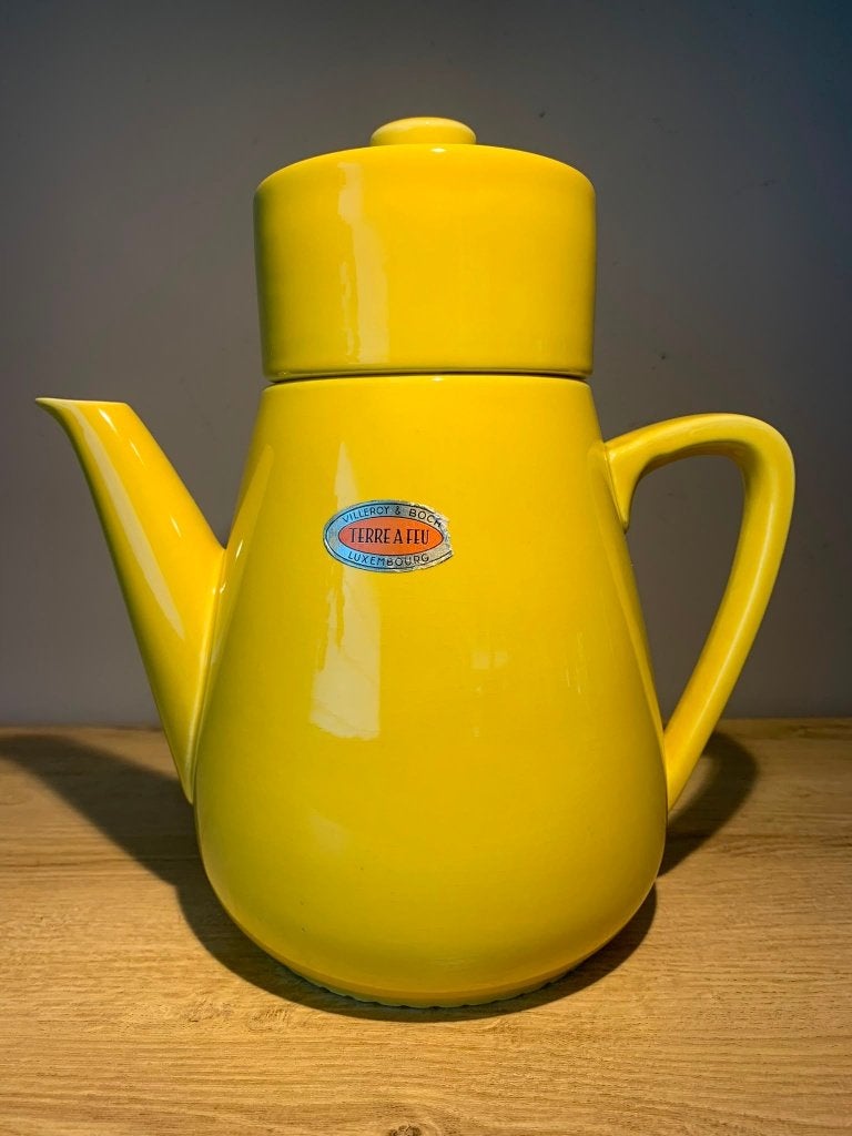 Prachtige Vintage Villeroy & Boch theepot koffiepot 2,25l, Ophalen of Verzenden