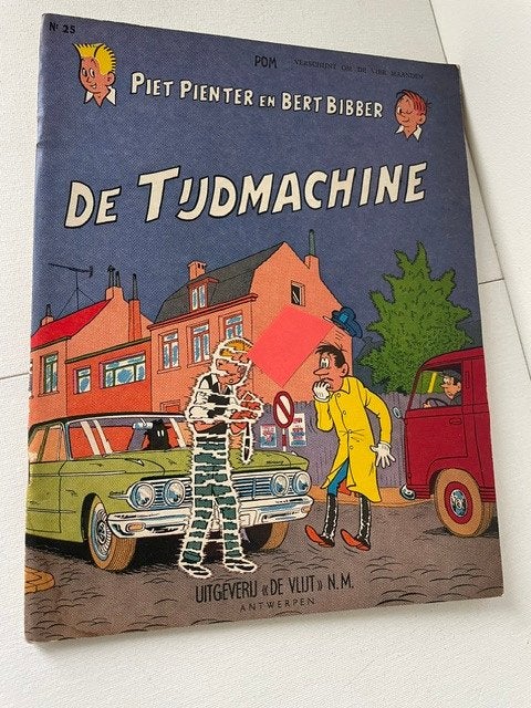 De Tijdmachine Piet Pienter & Bert Bibber nr 25, Boeken, Eén stripboek, Ophalen of Verzenden, Gelezen, Van Hove