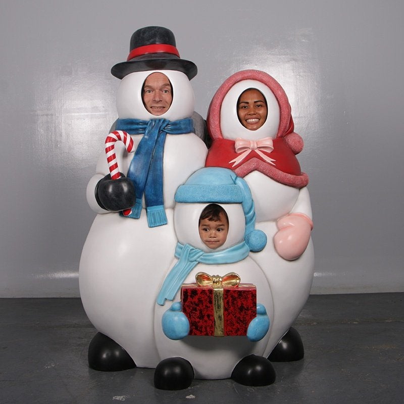 Snowman Photo Op – Sneeuwpop 109 x 61 x 150 cm, Ophalen, Nieuw