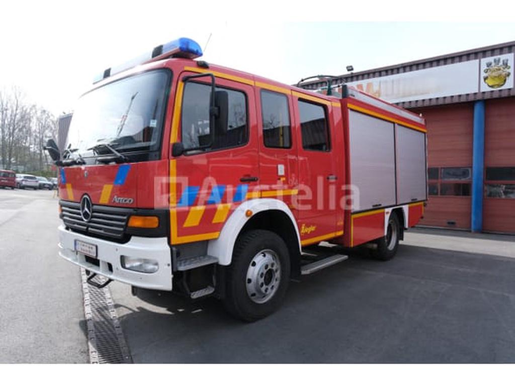 REF:1KEX237 - Mercedes-Benz Atego 1328 AF (4X4) pompbrandwee, Auto's, Overige brandstoffen, Mercedes-Benz, Bedrijf, Te koop