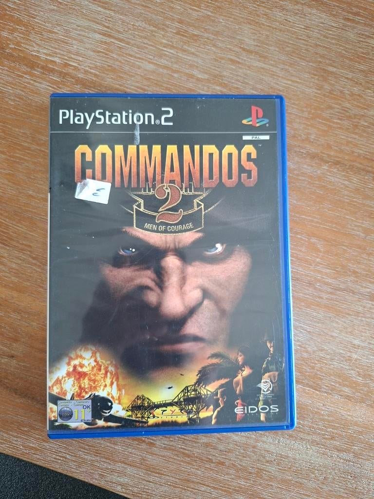 PS2 Commandos 2, Enlèvement ou Envoi, Comme neuf, À partir de 18 ans