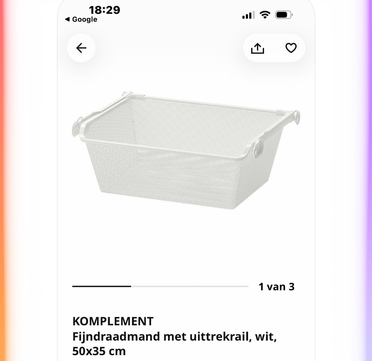GEZOCHT manden voor pax breed 50 cm diep 35 cm, Doe-het-zelf en Bouw, Ophalen, 40 tot 60 cm, Overige typen, Minder dan 50 cm