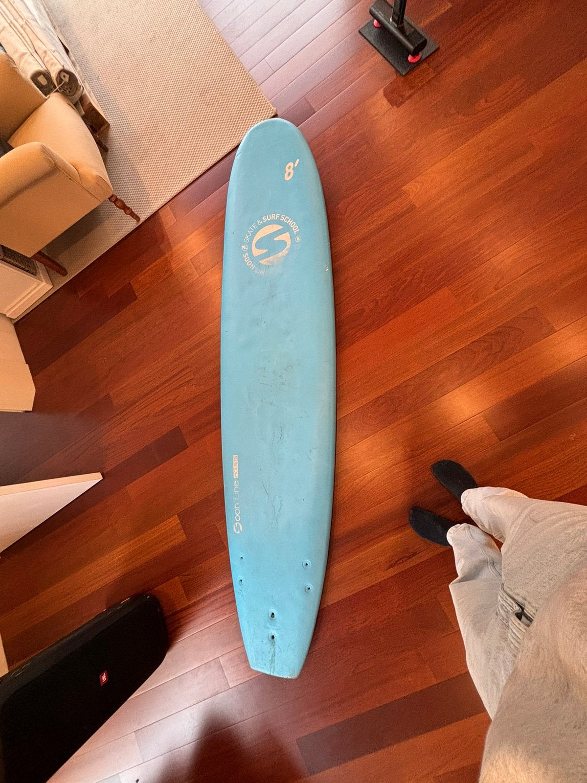 Surfboard softtop, Ophalen