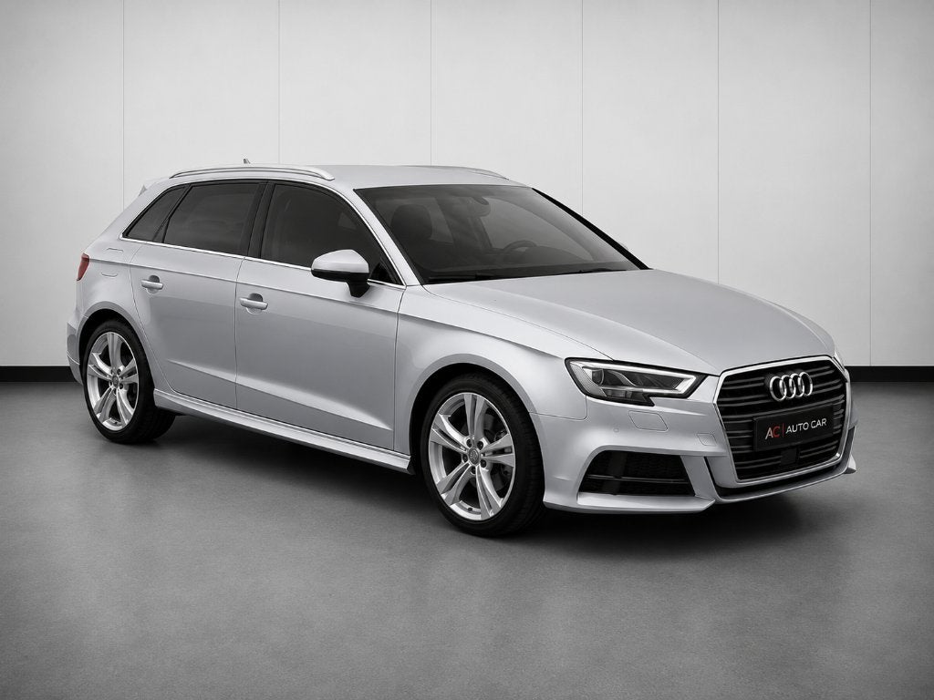 Audi A3, Automaat, Bedrijf, 5 deurs, Zilver of Grijs