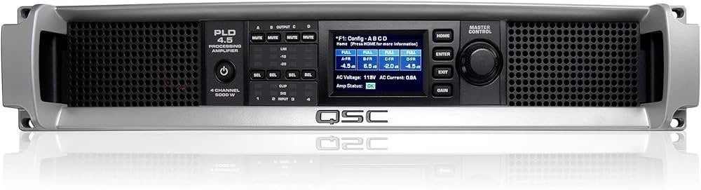 Amplificateur QSC PLD4.5, TV, Hi-fi & Vidéo, Amplificateurs & Ampli-syntoniseurs, Utilisé, Autres systèmes, 120 watts ou plus