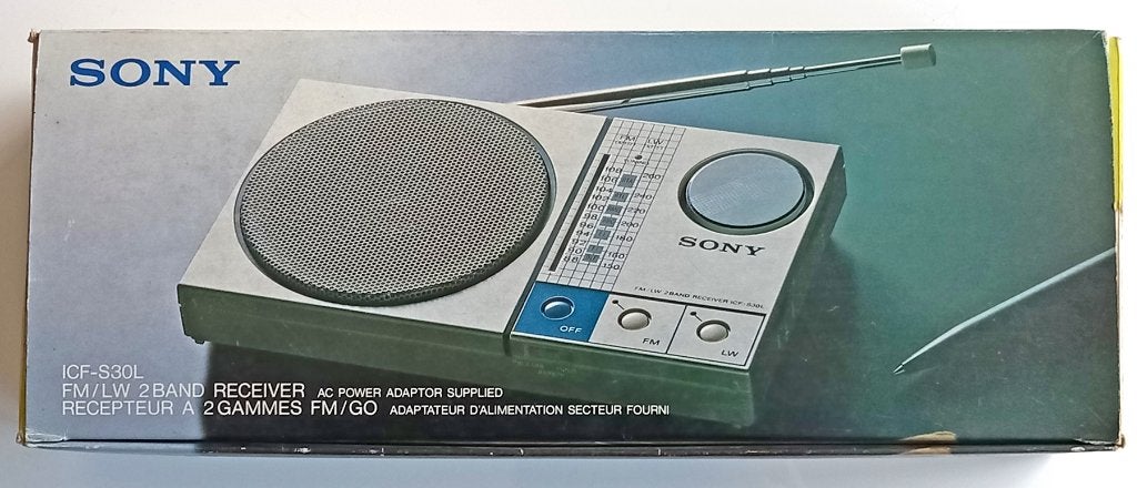 SONY - ICF - S30L - RADIO – VINTAGE, Ophalen, Gebruikt, Radio