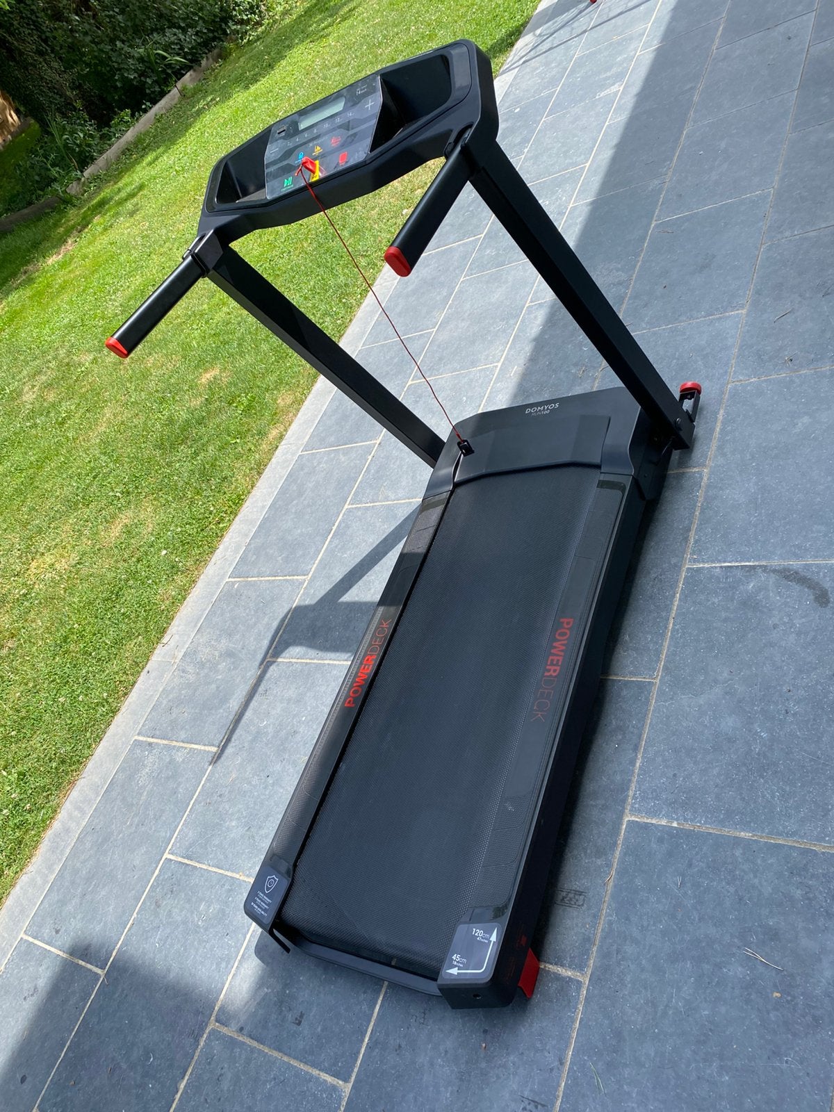 Tapis course Run100 Domyos, Sport en Fitness, Fitnessapparatuur, Gebruikt, Loopband, Benen, Overige materialen, Ophalen