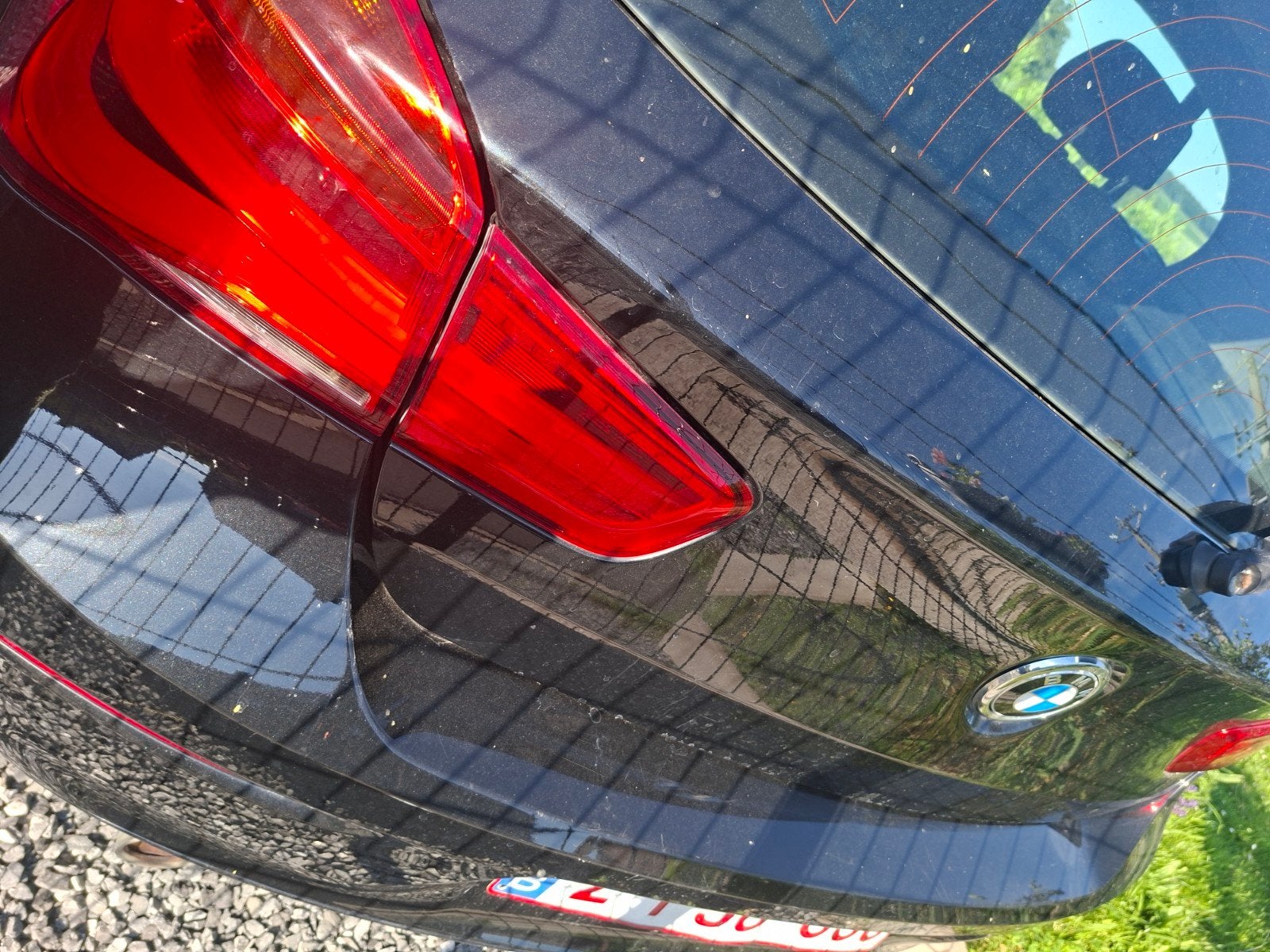 Bmw116d accidentée, BMW