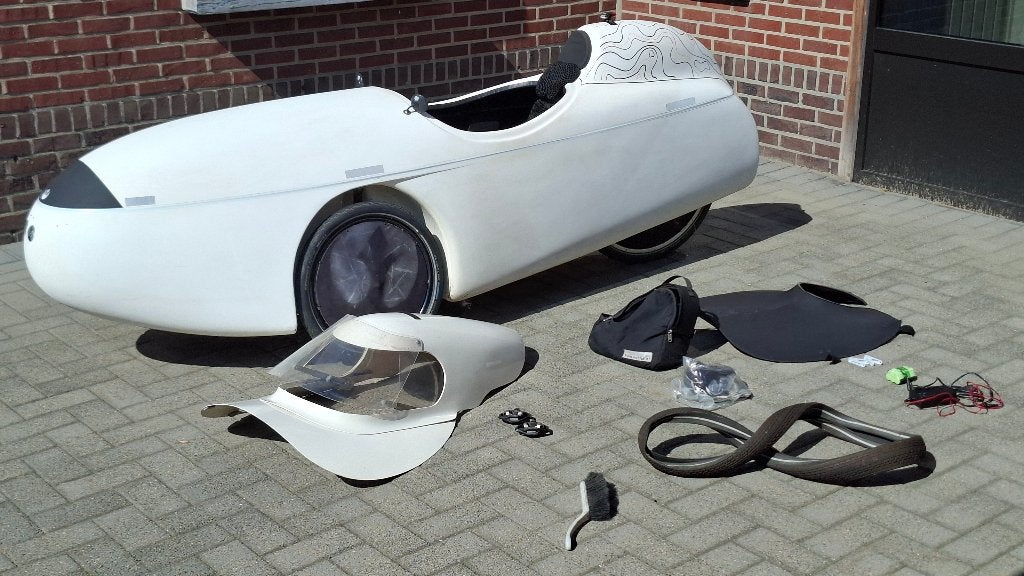 Nette en zeer complete Velomobiel Strada, Fietsen en Brommers, Ophalen