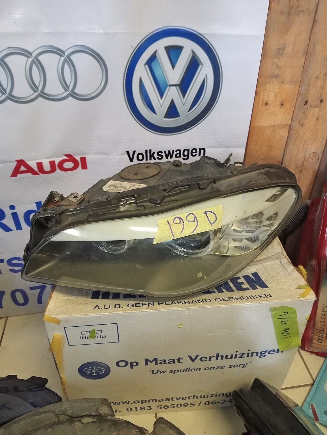 BMW 5 SERIE F10 F11 XENON KOPLAMP LINKS, -, Utilisé, -, Enlèvement ou Envoi