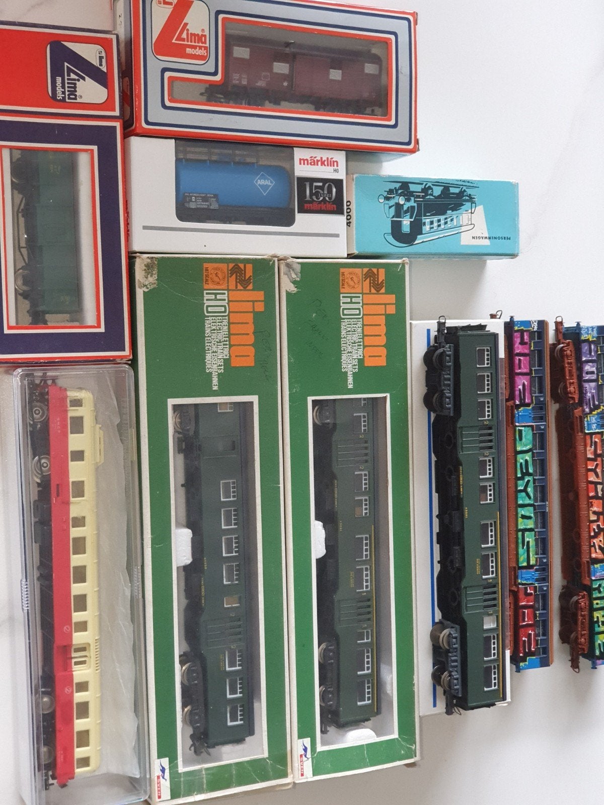 Lot Ho, NMBS, SNCF, Marlijn, Hobby en Vrije tijd, Modeltreinen | H0, Ophalen of Verzenden, Lima