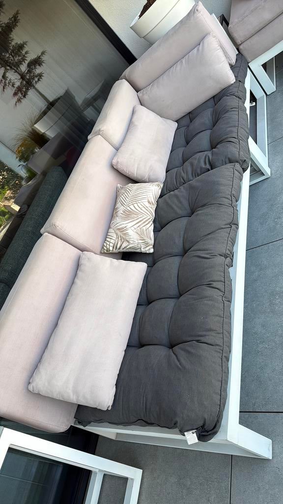 Set de jardin White Lounge, Enlèvement, Utilisé