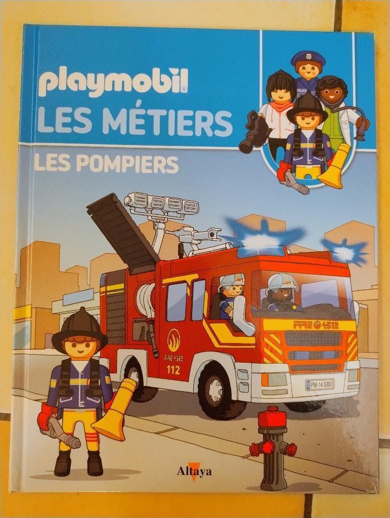 Magazine Playmobil les métiers / pompiers, Enlèvement ou Envoi, Comme neuf