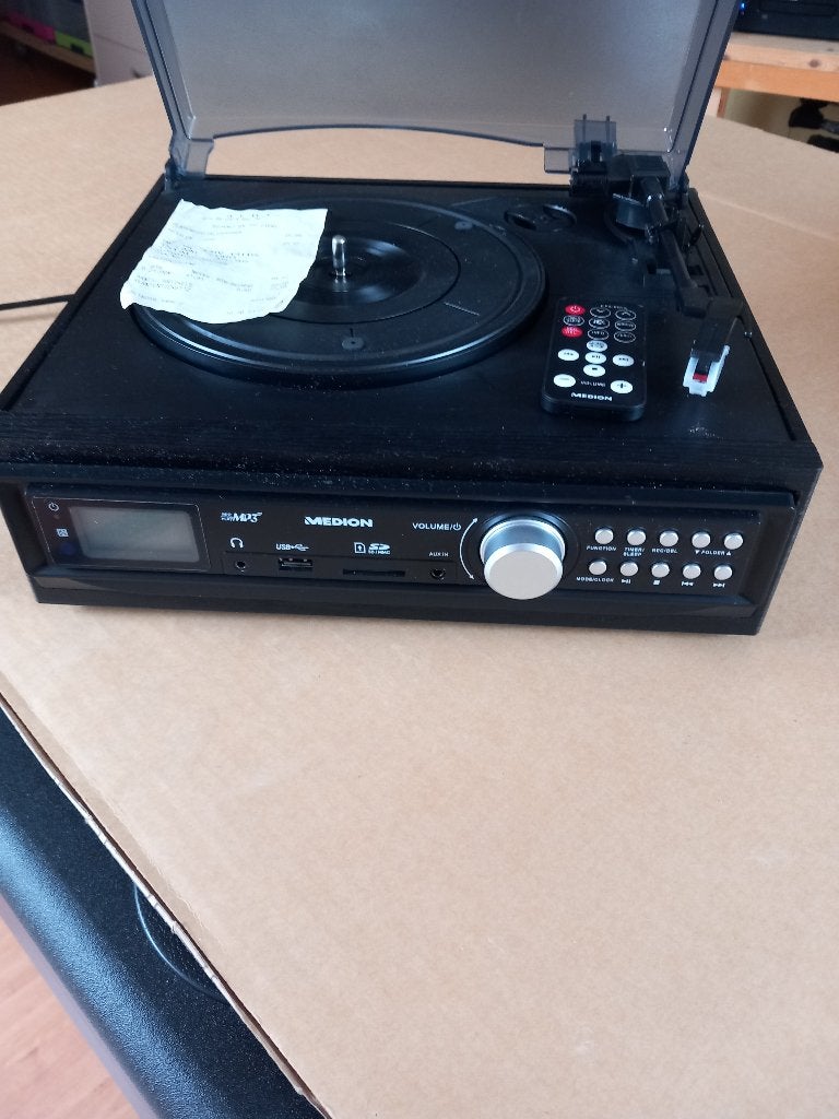 digitaliseren grammofoonplaten en audiocassettes, Ophalen, Gebruikt, Platenspeler, Overige merken