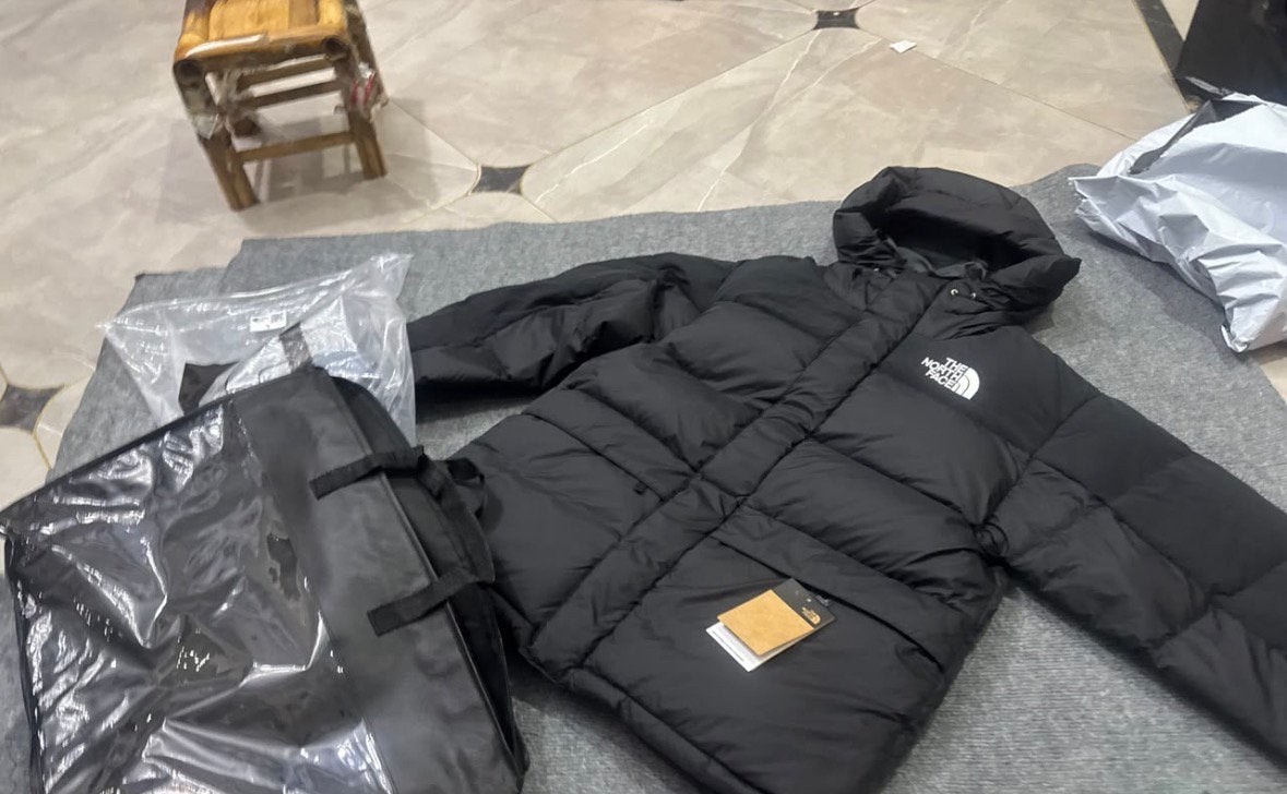 THE NORTH FACE Outdoorjas 'Himalayan' in Zwart  LARGE, Ophalen of Verzenden, Maat 52/54 (L), Zwart