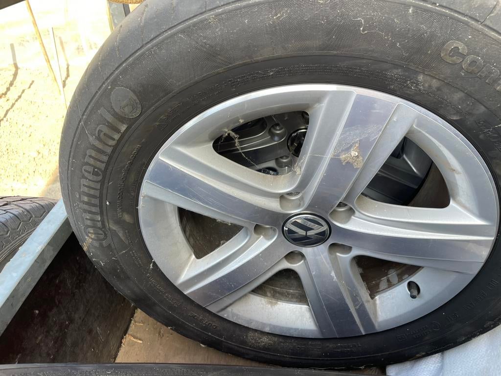 Banden en velgen volkswagen, Auto-onderdelen, Ophalen, Band(en)