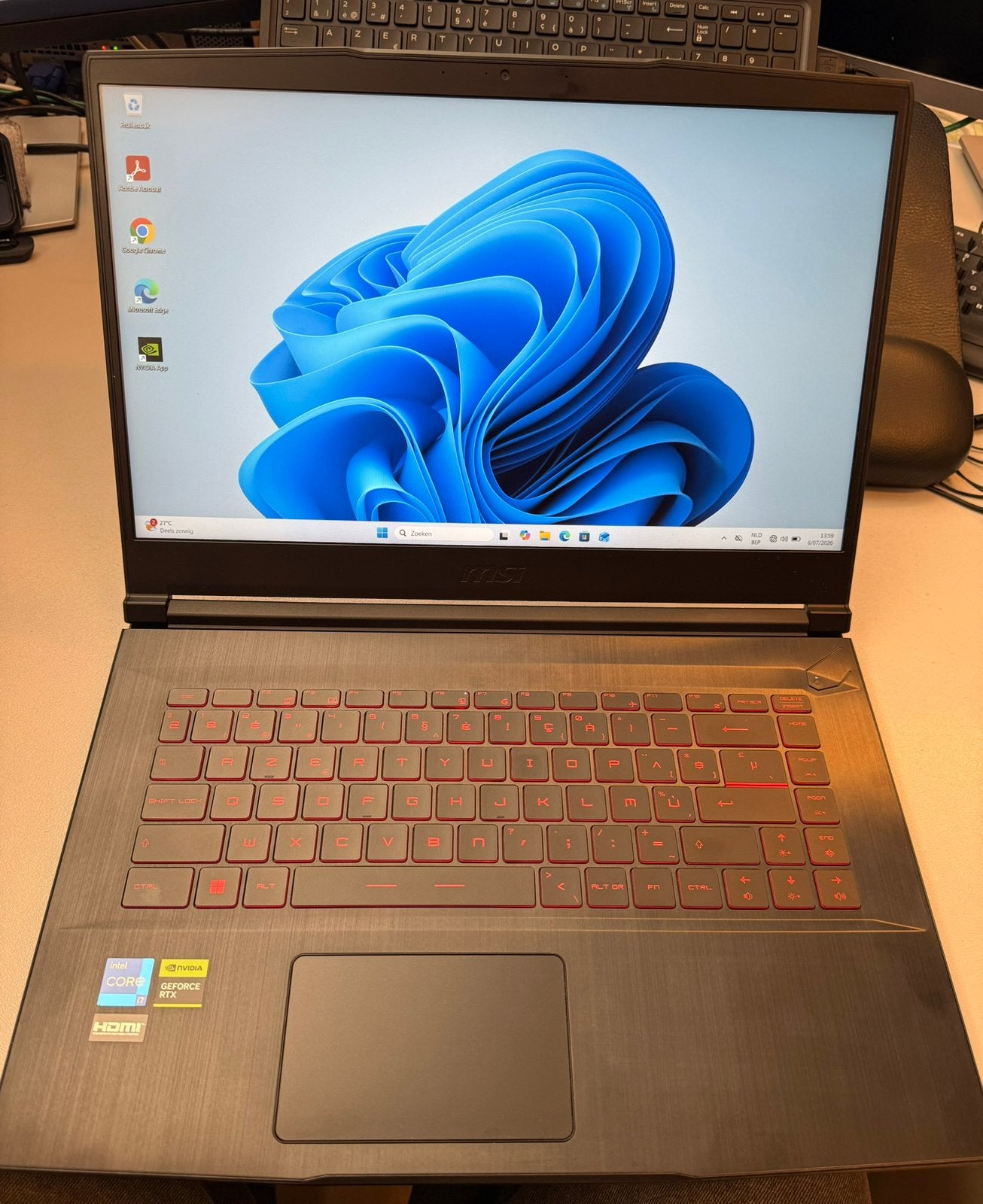 Gaming Laptop, Computers en Software, Ophalen, Zo goed als nieuw