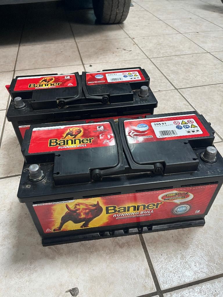 batterij 12v 95 ah, Auto-onderdelen, Ophalen, Gebruikt