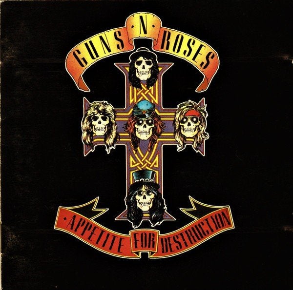 GUNS N' ROSES - APPETITE FOR DESTRUCTION, CD & DVD, Enlèvement ou Envoi, Utilisé, Hard rock, Album