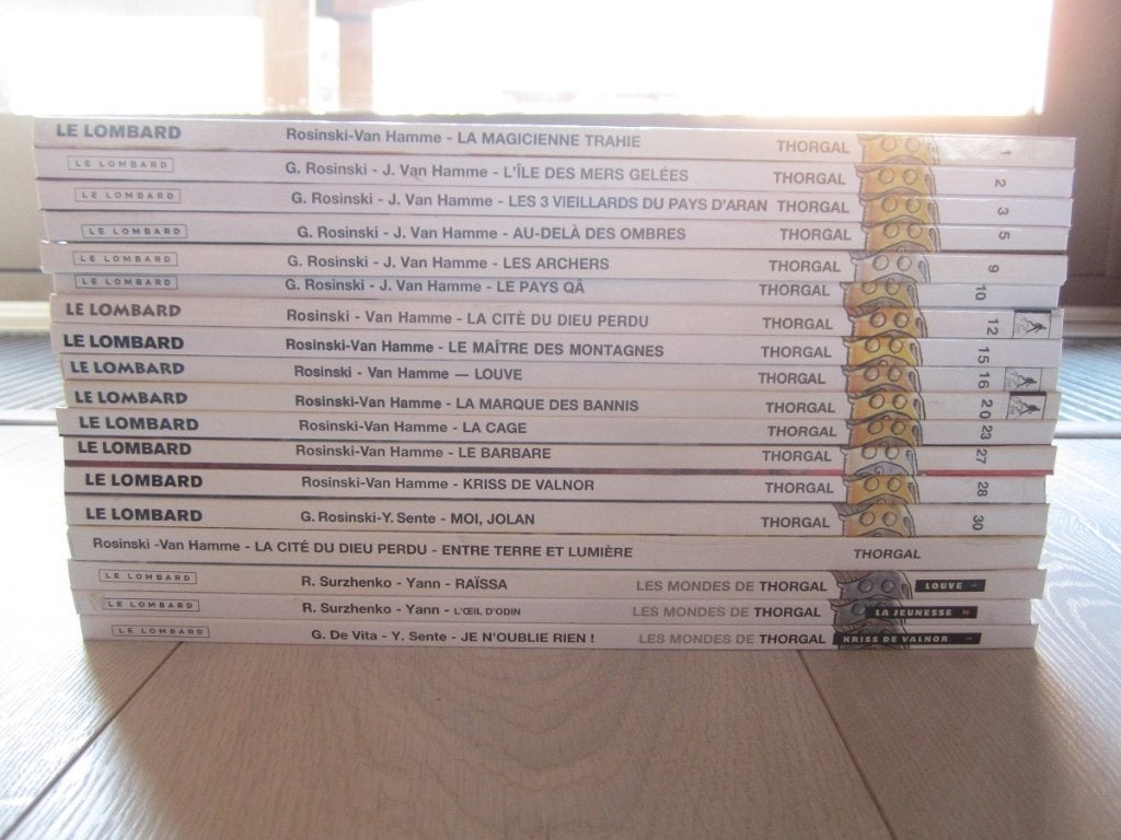 Thorgal - 4,50Eur / pièce : Ed orig : 5,00Eur / pièce., Plusieurs BD, Enlèvement ou Envoi, Comme neuf, Divers auteurs