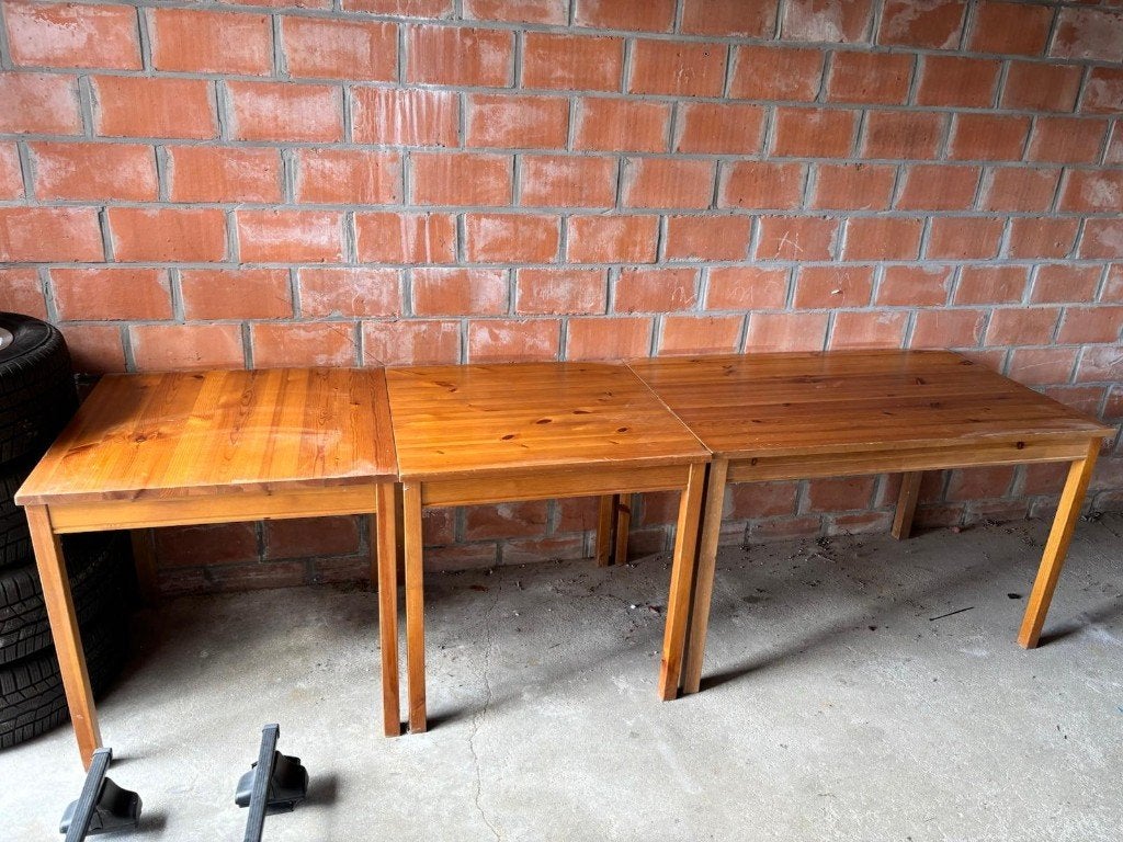eettafel en stoelen, Ophalen, Gebruikt, Eikenhout