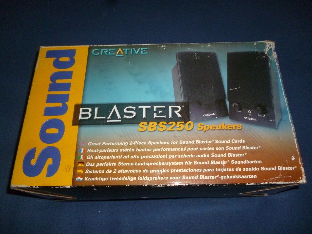 Creative SoundBlaster SBS250 Speakers, Ophalen