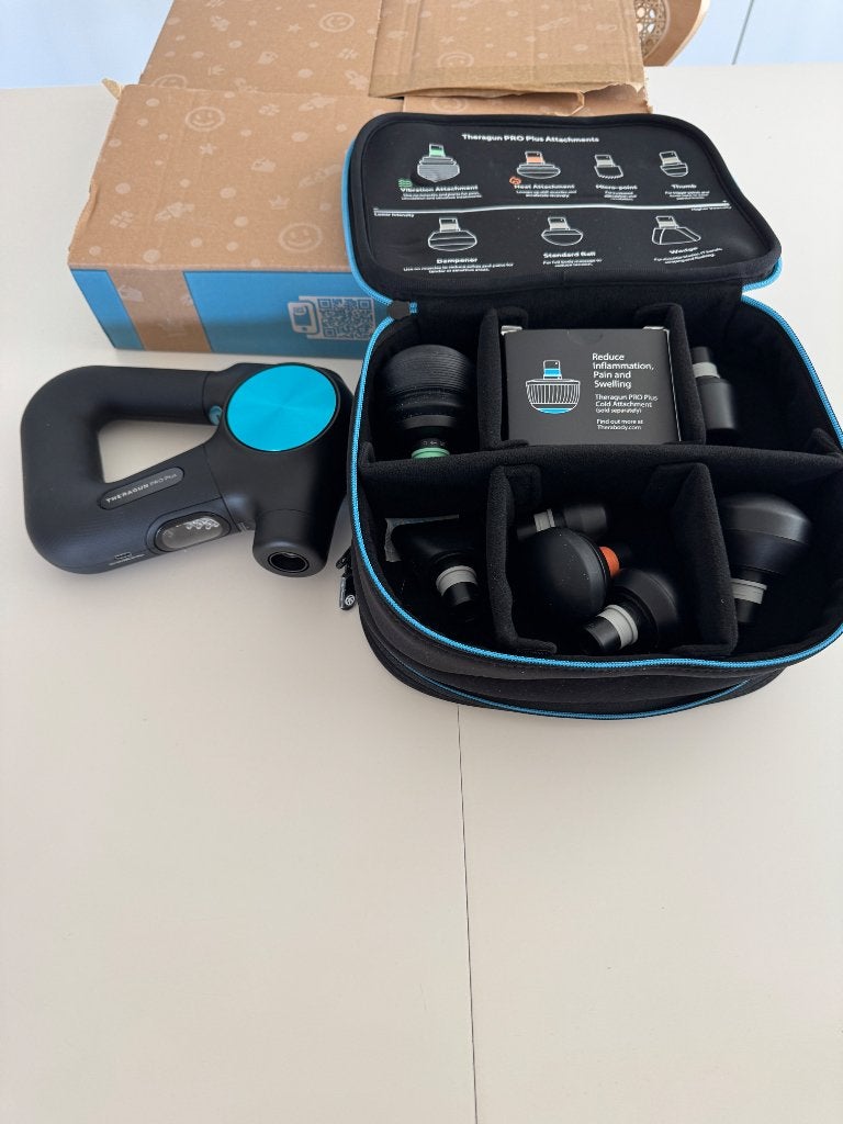 Therabody Theragun PRO Plus, Sport en Fitness, Massageproducten, Zo goed als nieuw, Apparaat, Ophalen