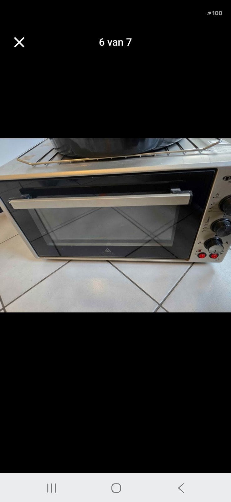 vrijstaande oven, Elektronische apparatuur, Ophalen, Oven