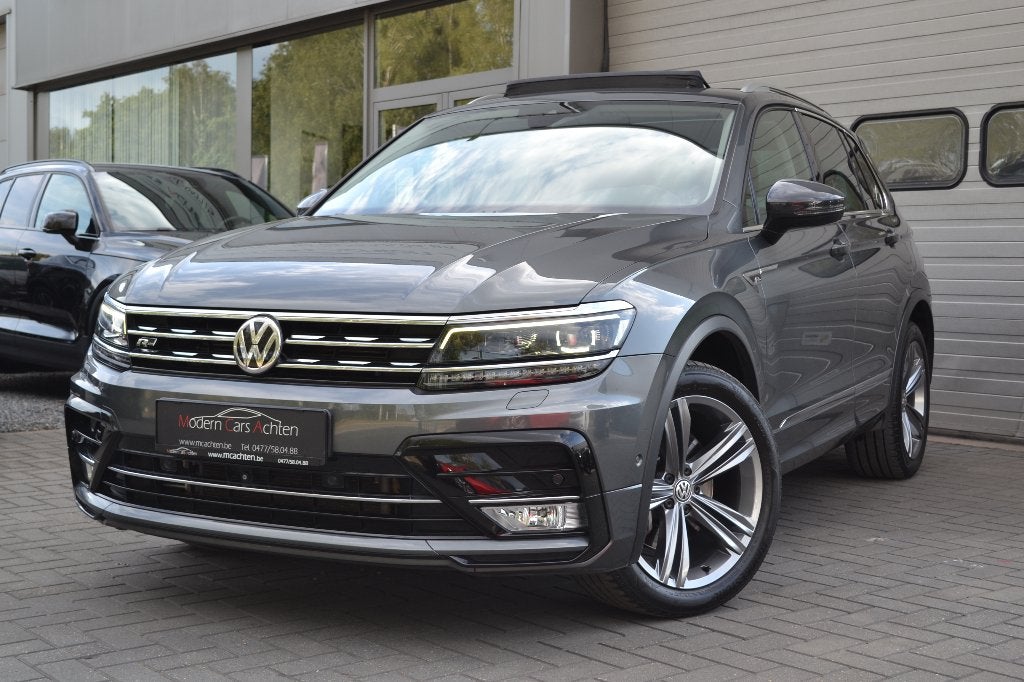 Vw Tiguan 2.0TSi 4Motion DSG. Pano, leder, trekhaak..., Auto's, Volkswagen, Automaat, 4 cilinders, 1984 cc, 2500 kg