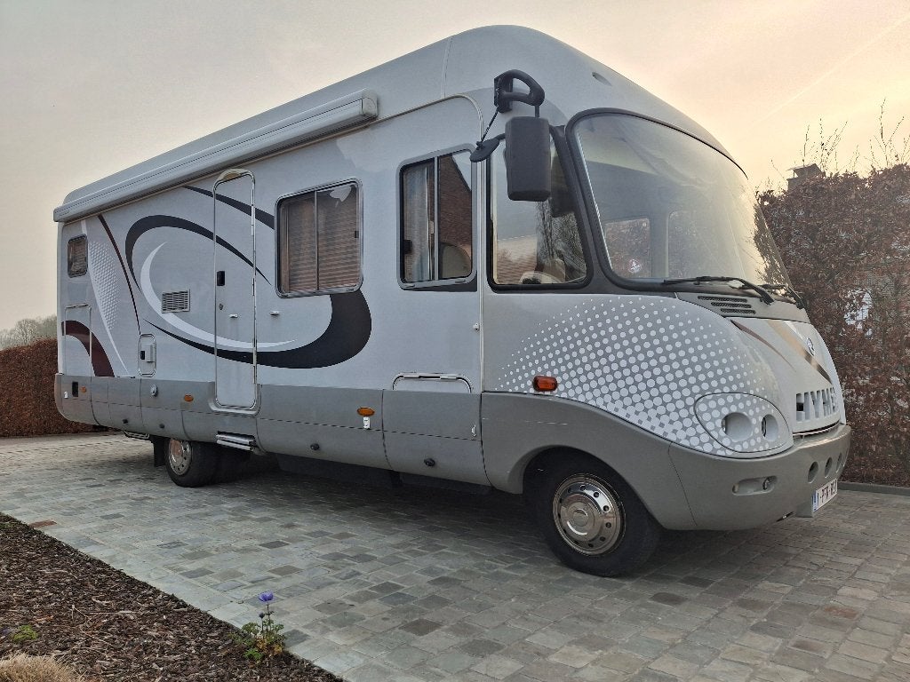 Hymer S740 camper, Automaat, Dakluik, Elektrisch, Koelkast