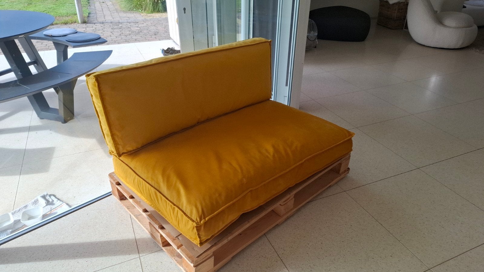palletkussens, Ophalen