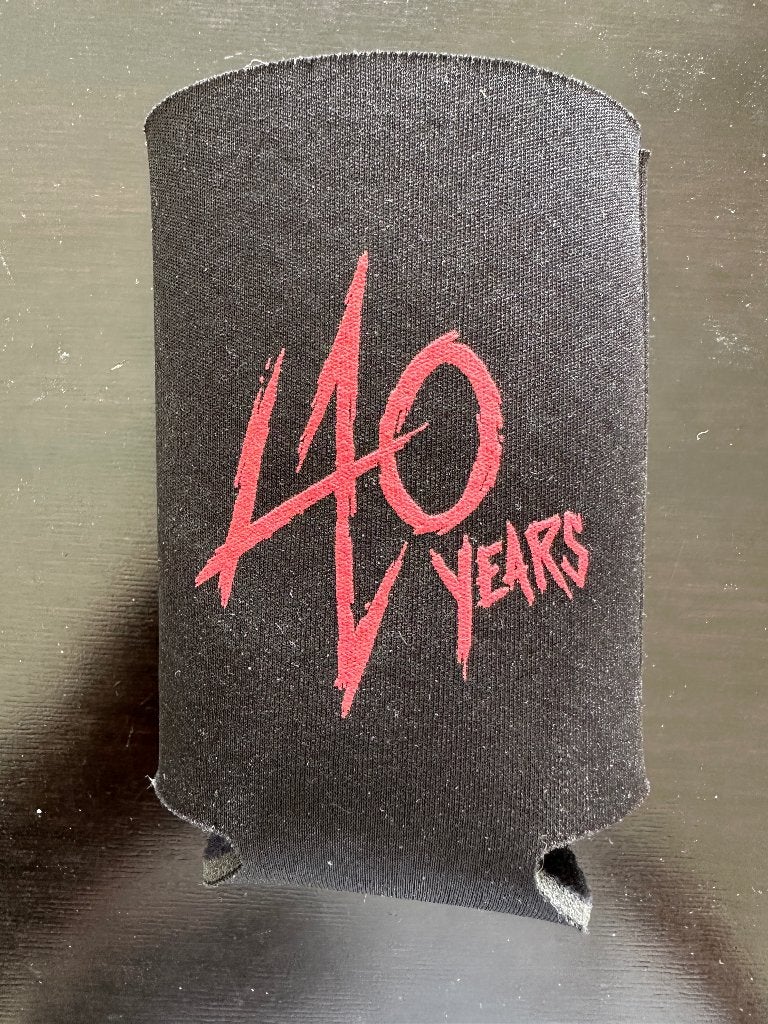 METALLICA — Geïsoleerde blikhouder/KOOZIE „40 jaar”, Heavy metal, Overige typen, Ophalen of Verzenden, Zo goed als nieuw