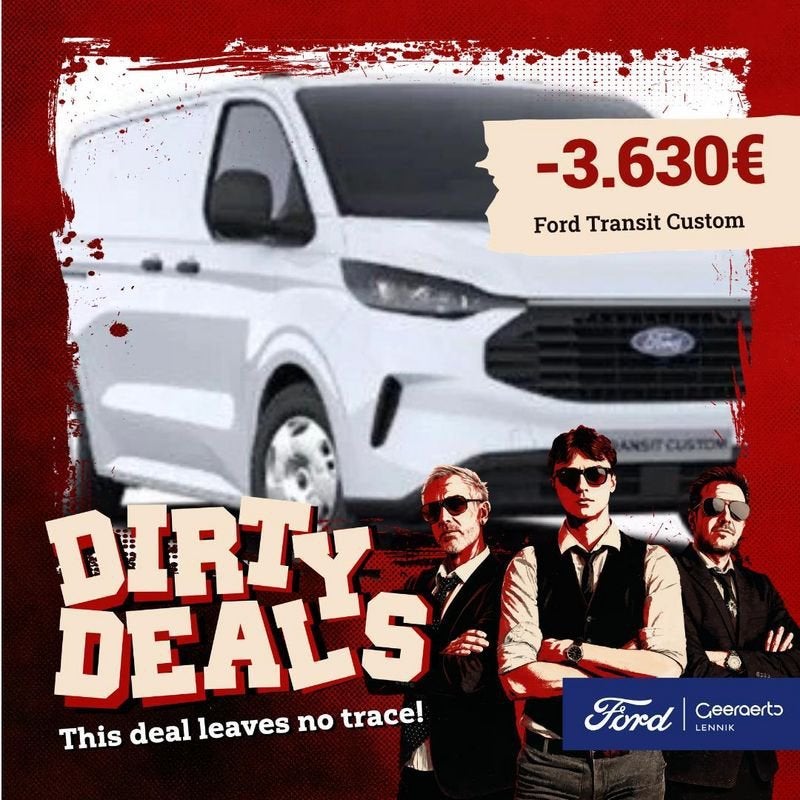 Ford Transit Custom, Autos, Neuf, Achat, Entreprise, 3 places