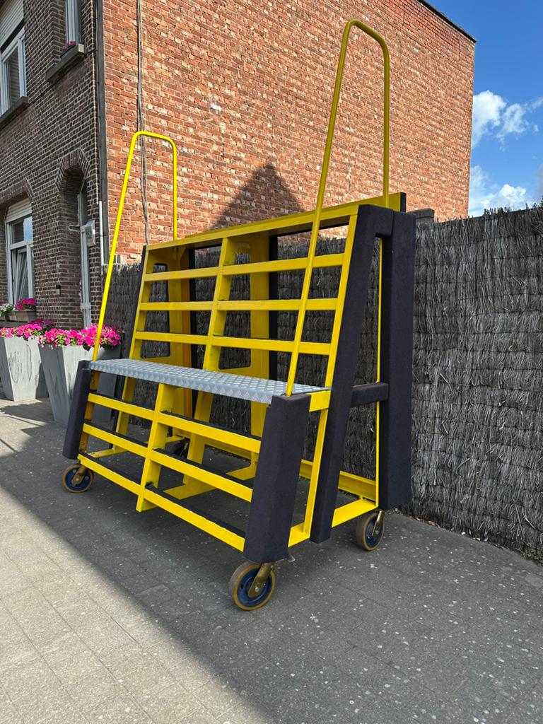 Échafaudage d'escalier mécanique, plateforme de travail, Enlèvement