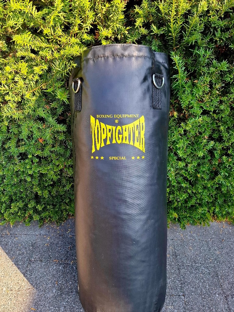 Boxzak topfighter (26,5kg, 1 meter), Sport en Fitness, Ophalen, Gebruikt, Bokszak