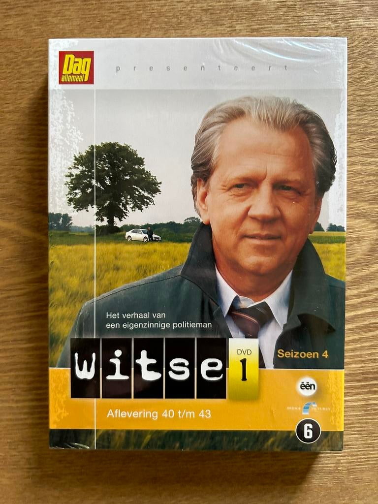 DVD Witse seizoen4 dvd1 (nieuw), Cd's en Dvd's, Dvd's | Tv en Series, Vanaf 6 jaar, Ophalen of Verzenden, Nieuw in verpakking