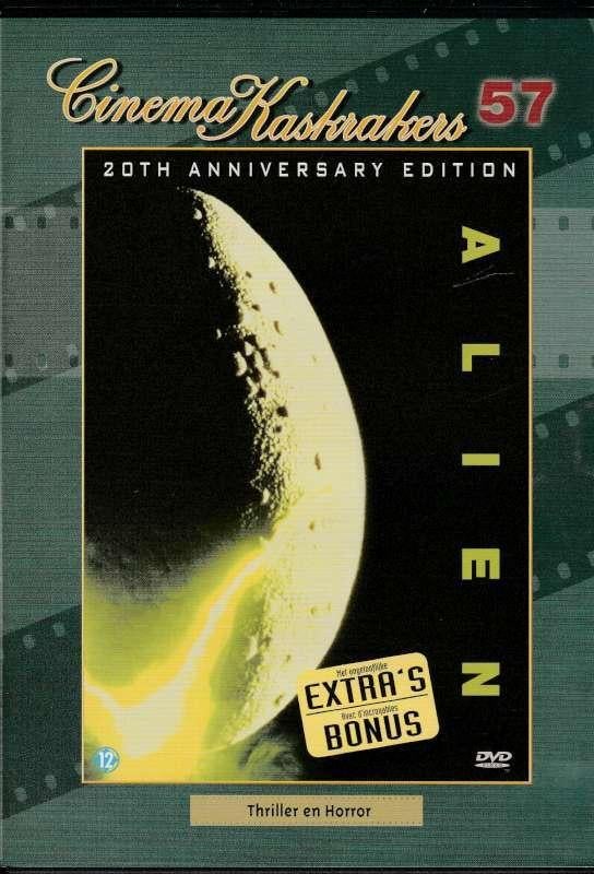 DVD Cinema kaskrakers 57. Alien - 20th verjaardag, À partir de 12 ans, Enlèvement ou Envoi, Comme neuf, Vampires ou Zombies
