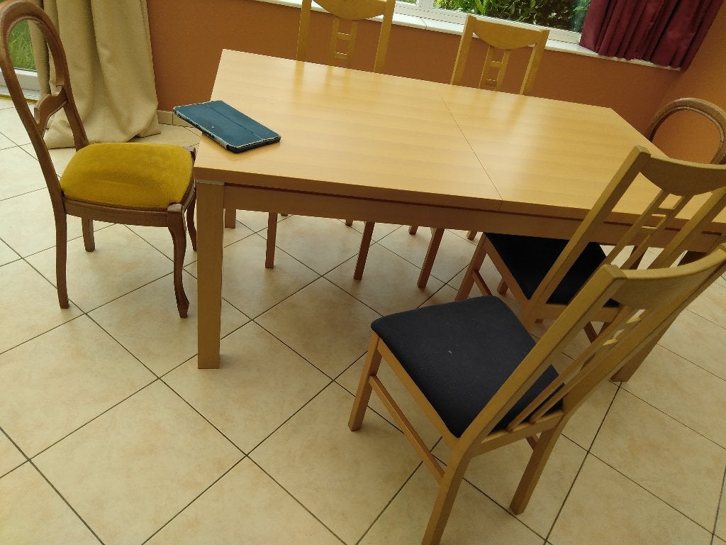 Meuble de salle à manger, Maison & Meubles, Enlèvement, Utilisé, Contemporain, 4 à 6 chaises