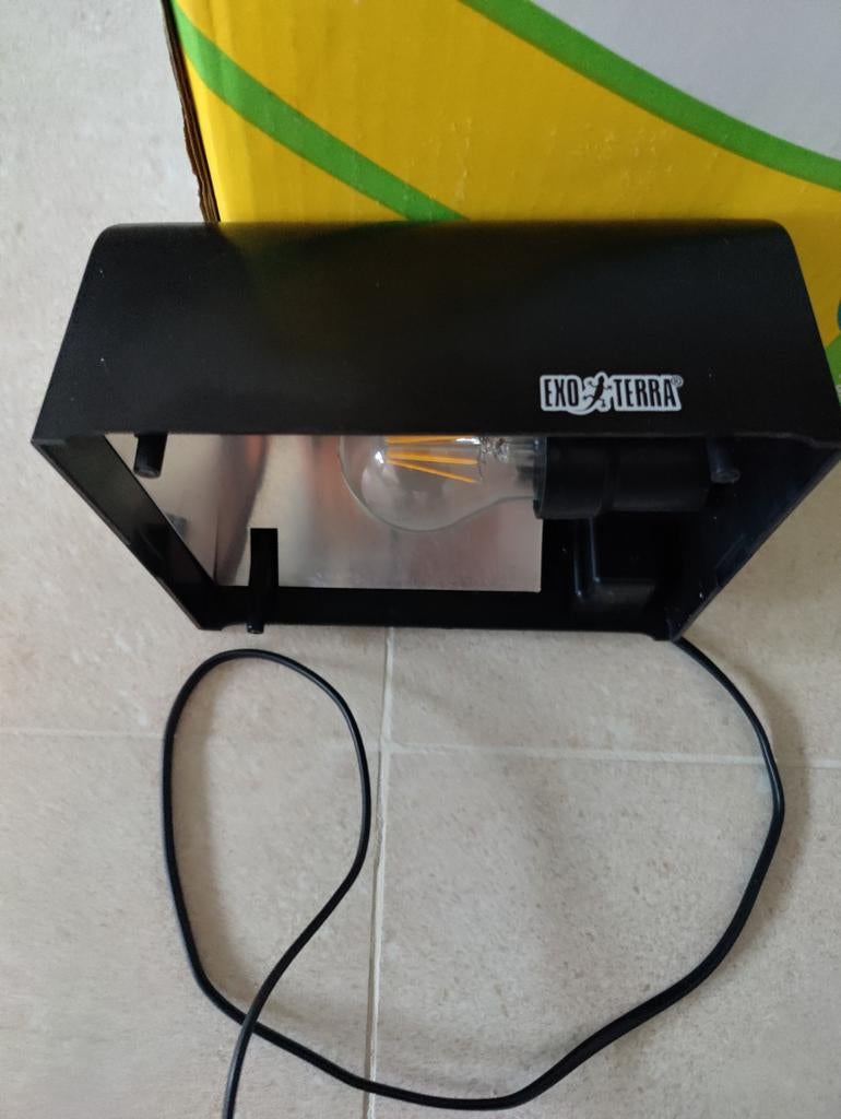 Exo terra lichtkap, Enlèvement